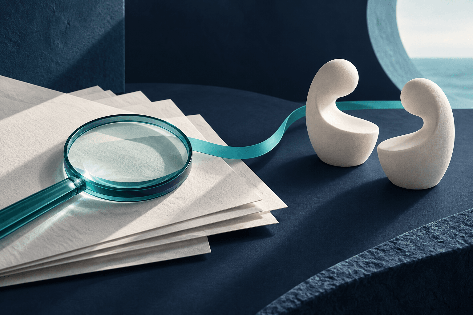 An audit evidence pack connected to a follow-up conversation